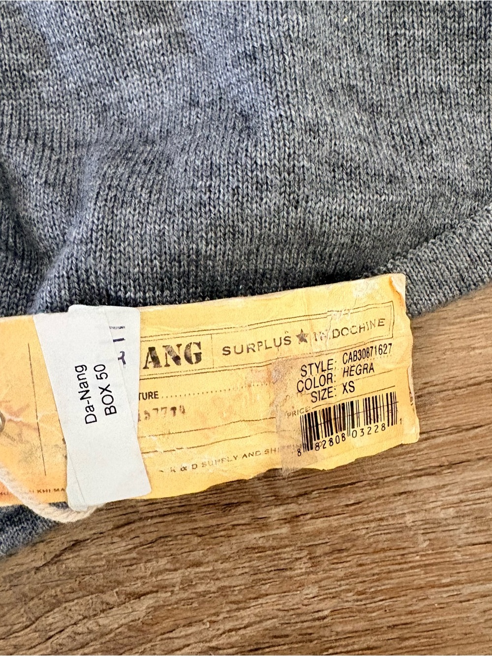 NWT Da nang surplus poncho xs - Picture 3 of 4